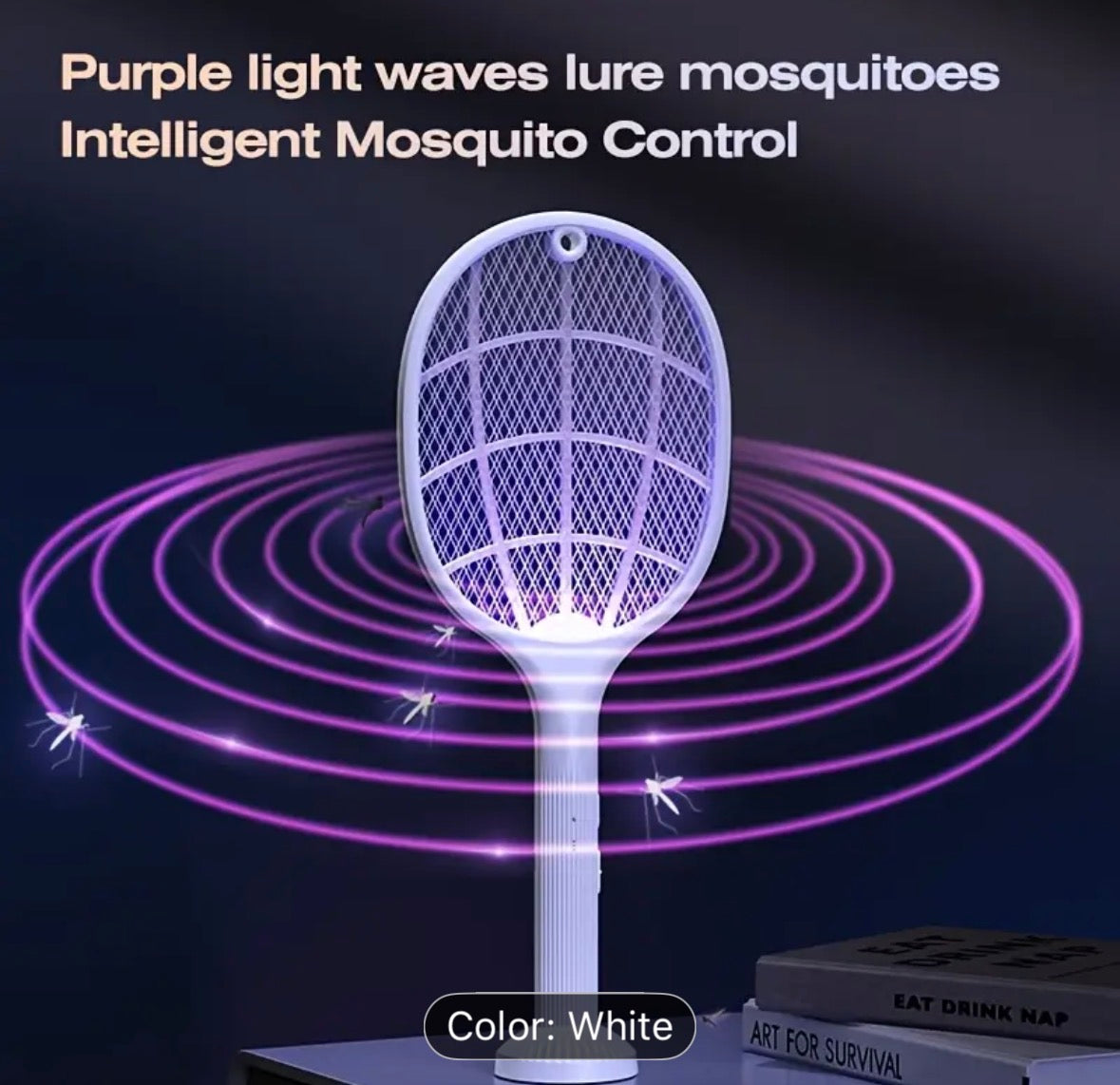 Super strong mosquito attraction effect
Strong electric shock ⚡️