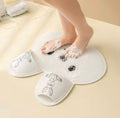 New Silicone Foot Bath & Exfoliating Shower Mat, Massage Foot Pad, Non-Slip Bathroom Mat